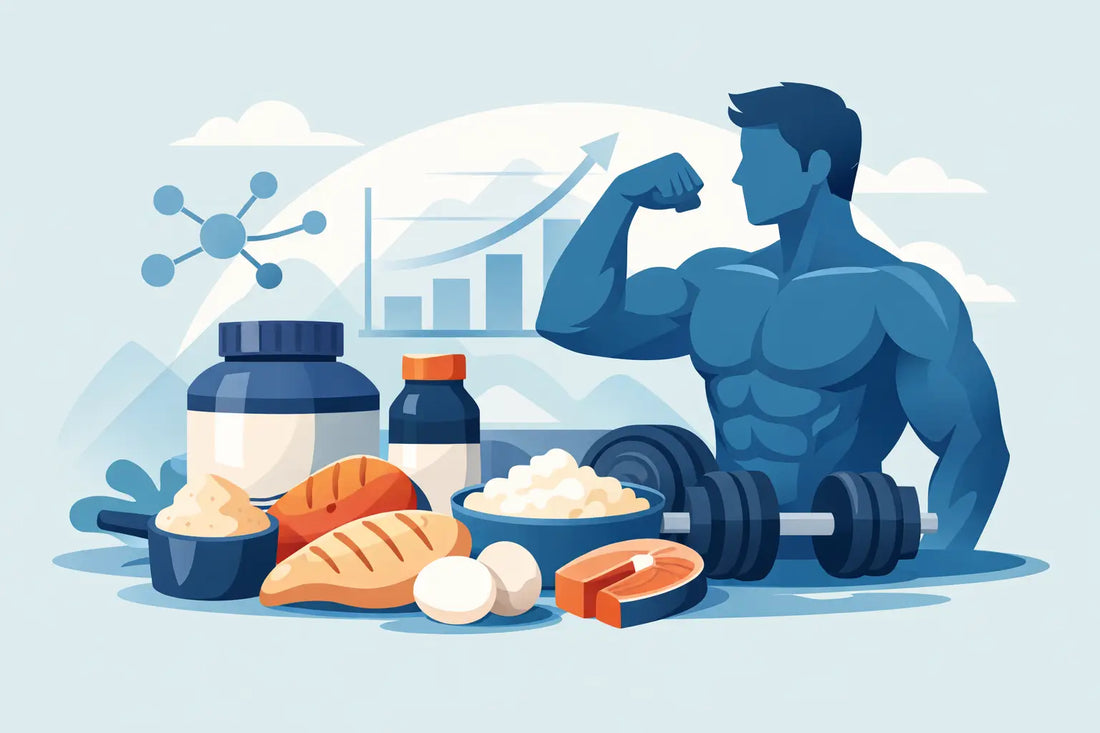 Wie viel Protein pro Tag für Muskelaufbau?