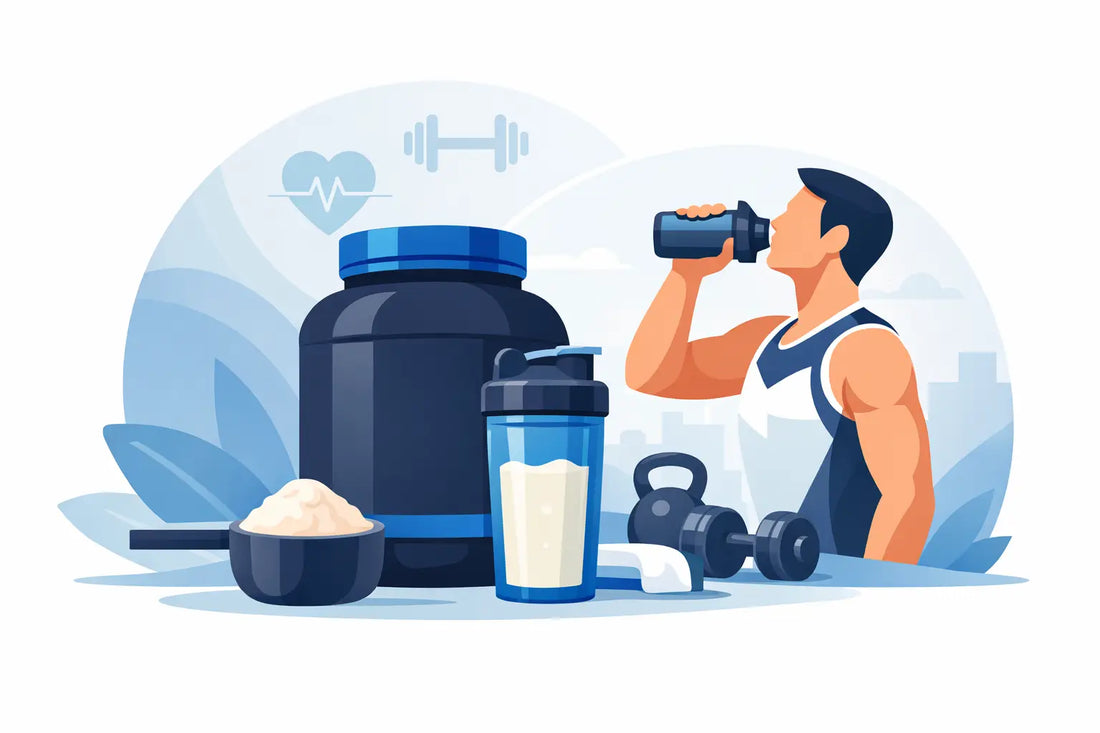 Proteinpulver nach dem Workout anwenden