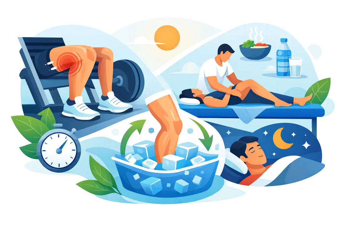 Regeneration nach hartem Beintraining beschleunigen