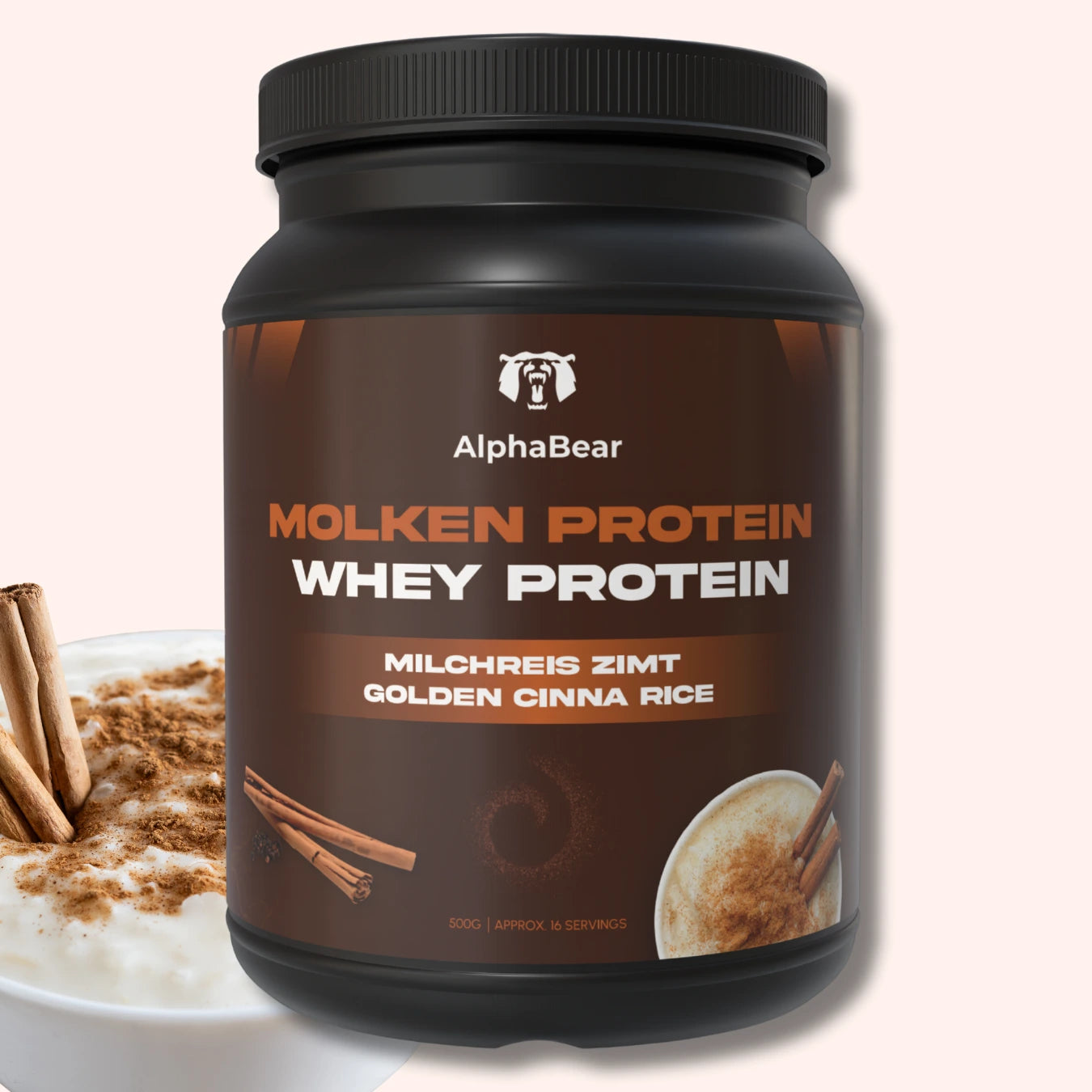 AlphaBear Protein - Golden Cinna Rice | 500g