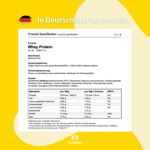 AlphaBear Protein - Cinnamon Cereal | 500g